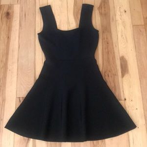 Mini black dress